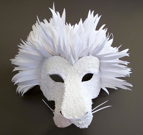 paper-cut-project-lion-mask paper-cut-project-lion-mask