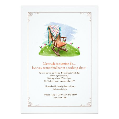 Popular 25 Senior Citizen Birthday Invitations | Popular Invitation