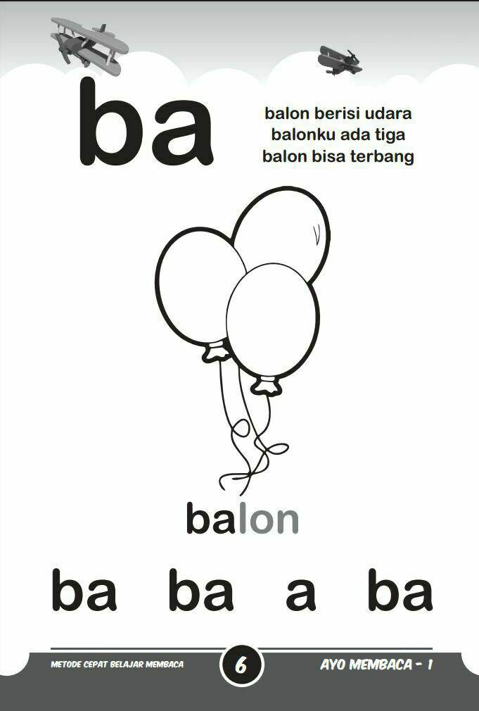 Belajar Membaca Anak Tk Word