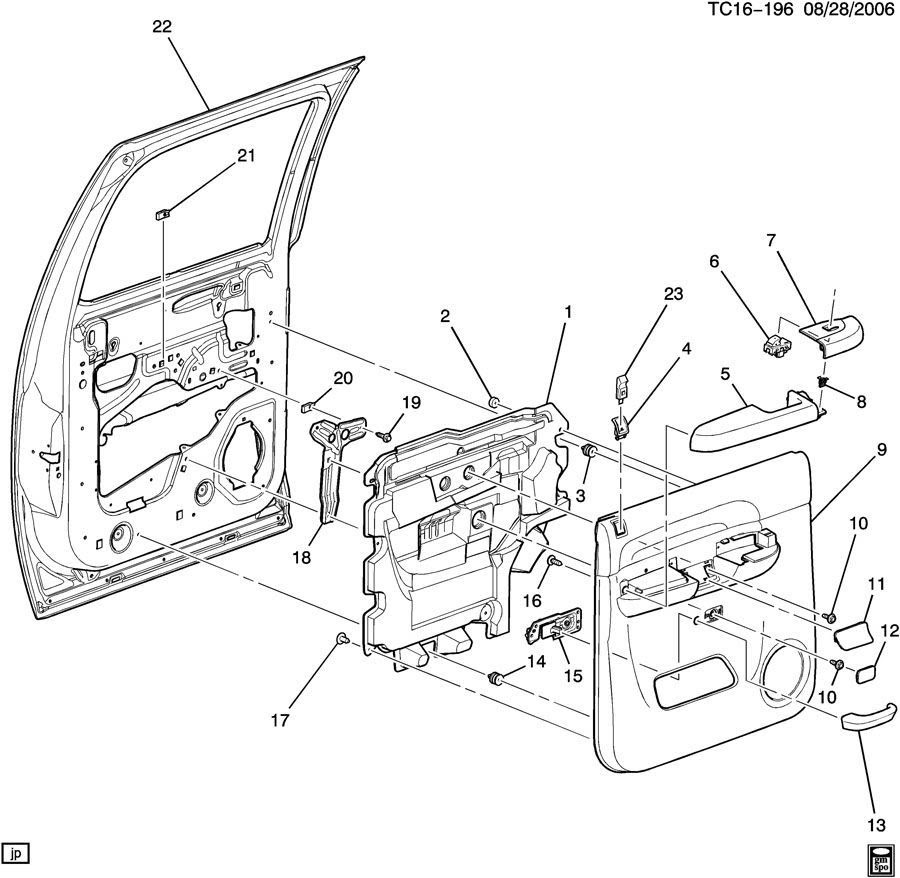 30 2007 Chevy Silverado Parts Diagram