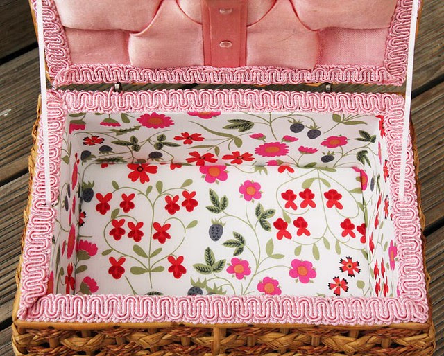 Sewing Box interior detail