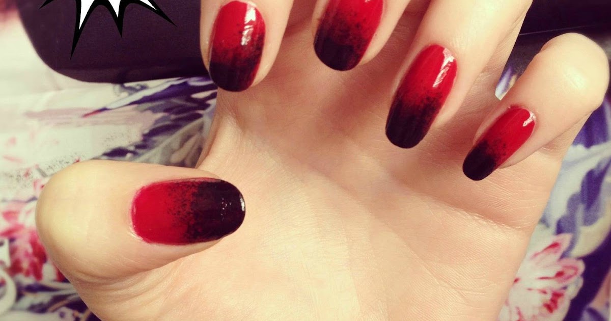 Nails Design Black And Red - Dreams-of-Women