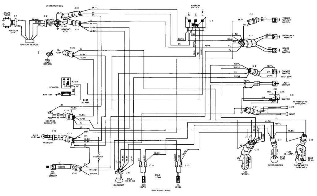 1998 Ski Doo Wiring Diagram - Cars Wiring Diagram Blog