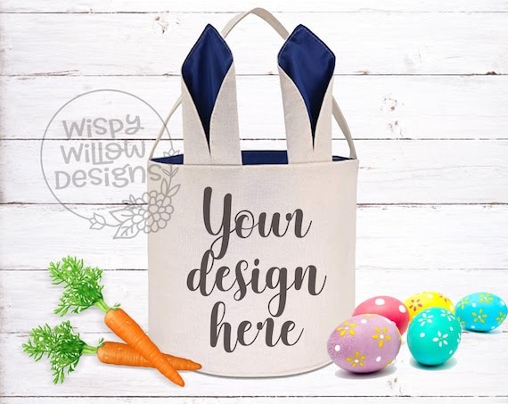 Download Easter Bag Mock Up Easter Egg Bag Easter Tote - Mockup PSD ...
