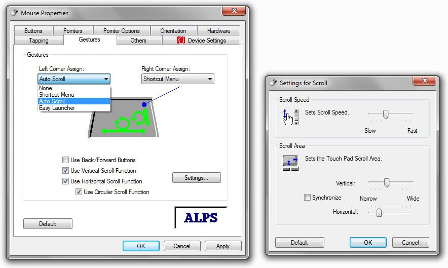 where to download the latest driver for synaptics touchpad