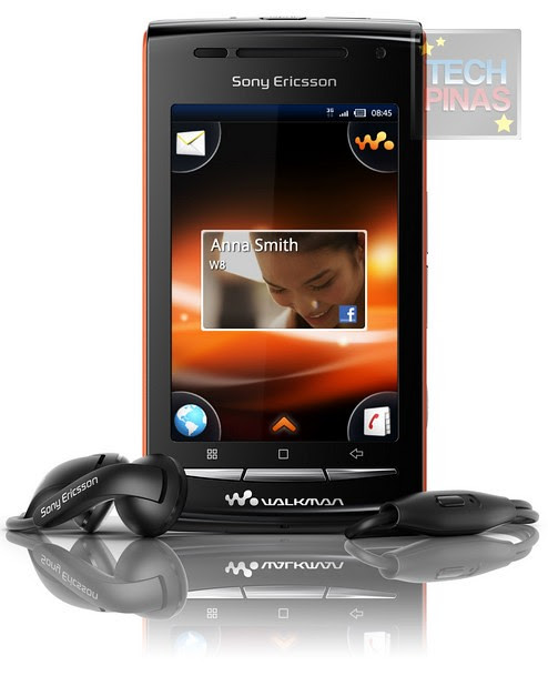 sony ericsson w8