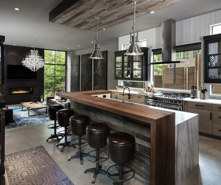 Tolle 26+ Kücheninsel Bar Design-Ideen : Kuche Mit Bar Klein