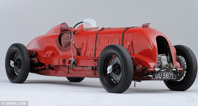 Stars of the era: The 1929 Bentley hit a fantastic 137mph in 1931 - and is still going strong in 2012
