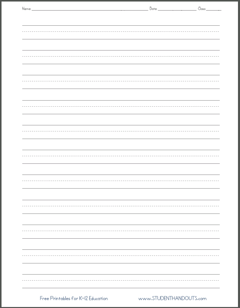 Empty Cursive Practice Page : Cursive Handwriting Practice Paragraph ...