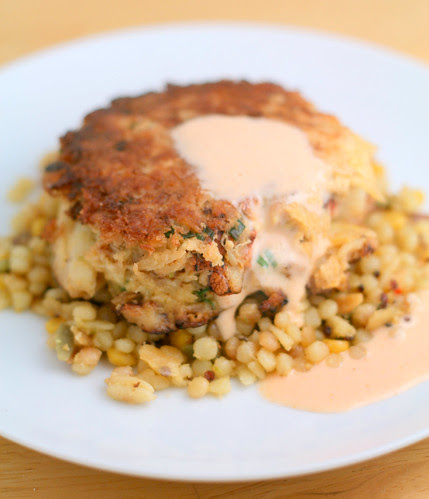 Ginger Lime Dungeness Crab Cake