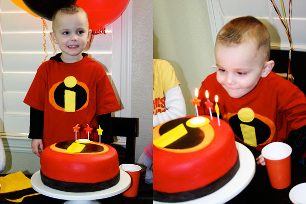 justin and cake
