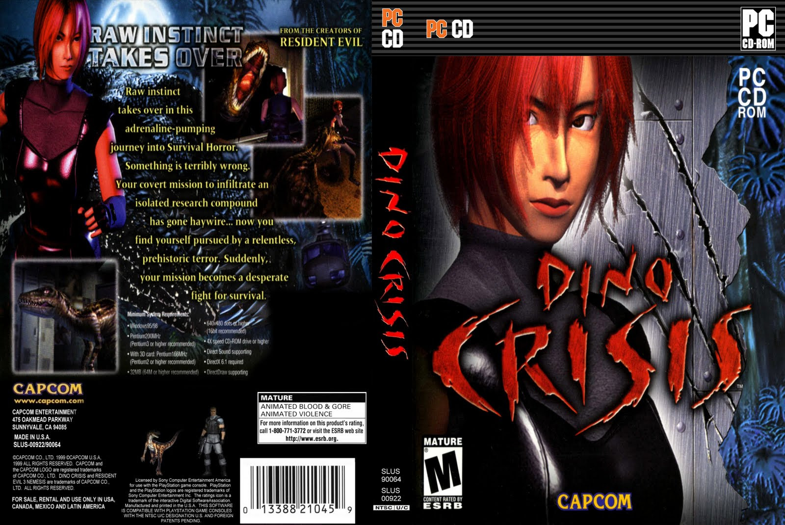 Dino crisis 1 карта