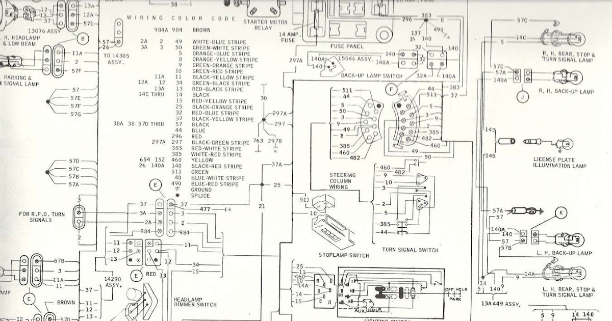 1969 Mustang Wiring Diagram Online | schematic and wiring diagram