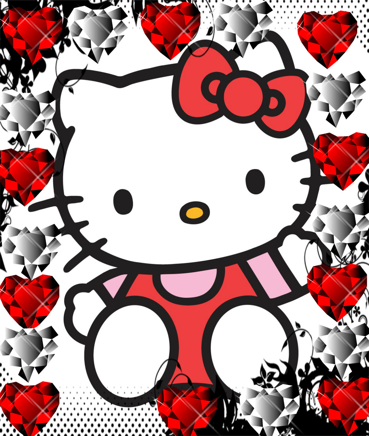 злая hello kitty