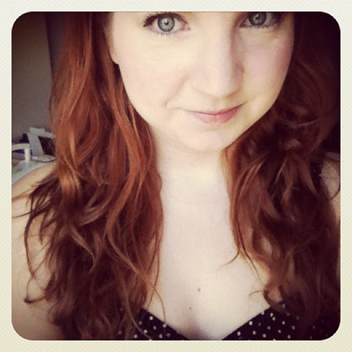 I'm finally liking my hair. I can handle these waves. #ginger #redhead