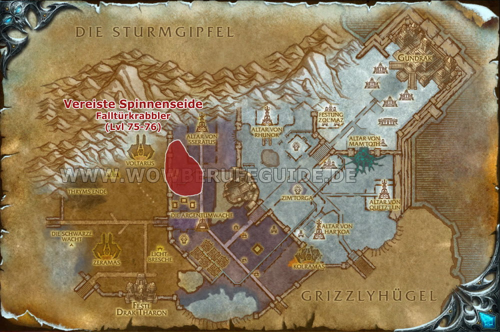 8 Wrath Of The Lich King Map - Maps Database Source