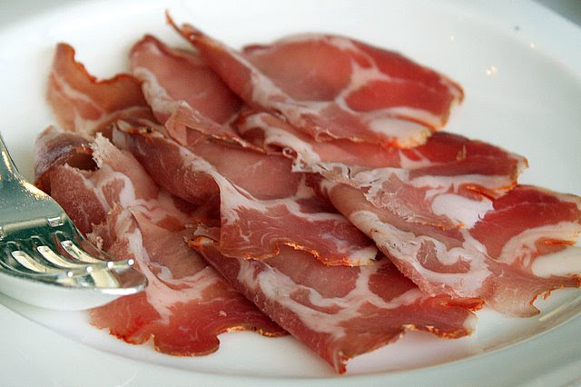 Coppa ham, spicy!