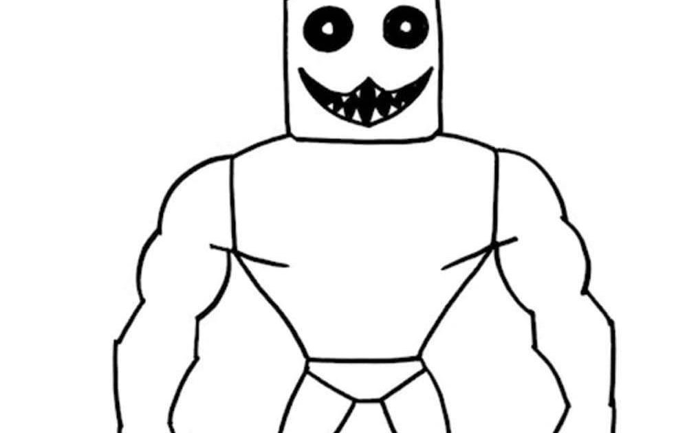 Roblox Coloring Pages Bakon - Free Coloring Pages