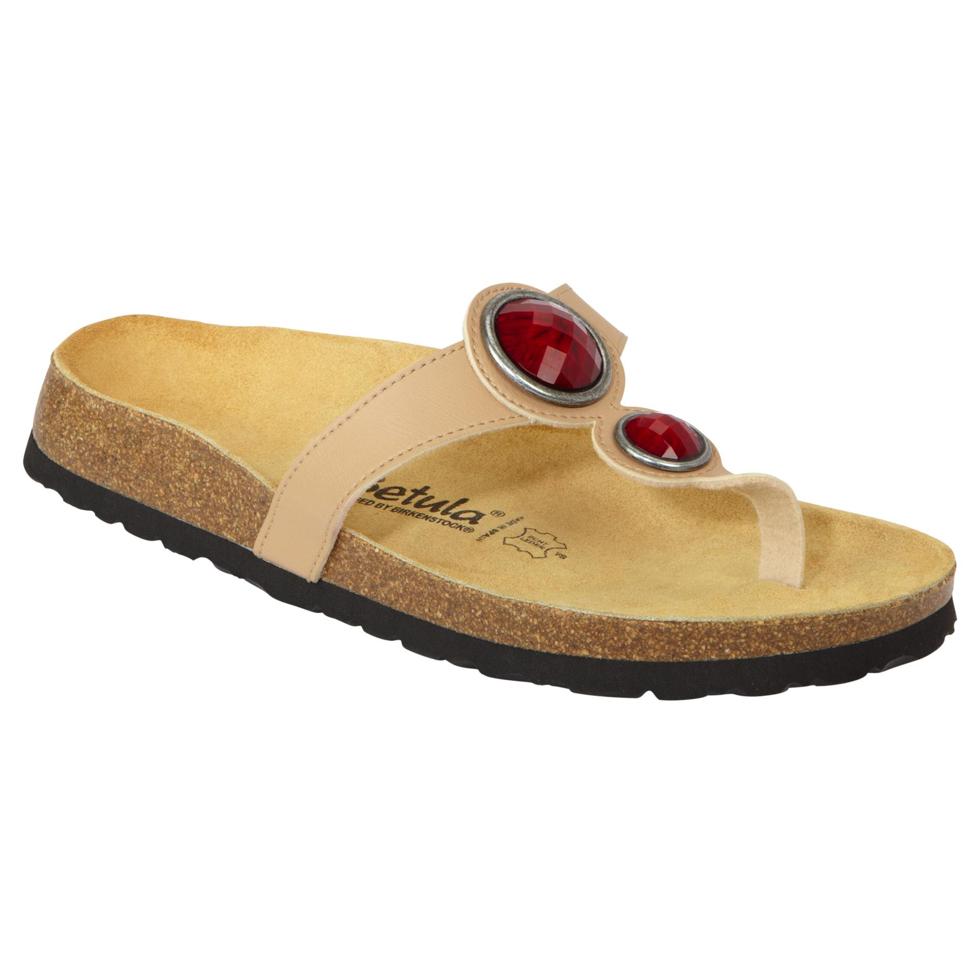 betula leather sandals