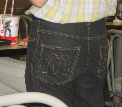 Fast Food News: McDonald's logo jeans