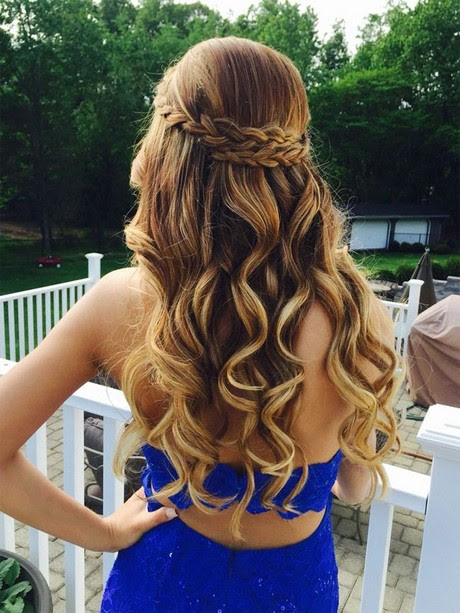 Party Hairstyle Half Up Half Down Makna Kata G
