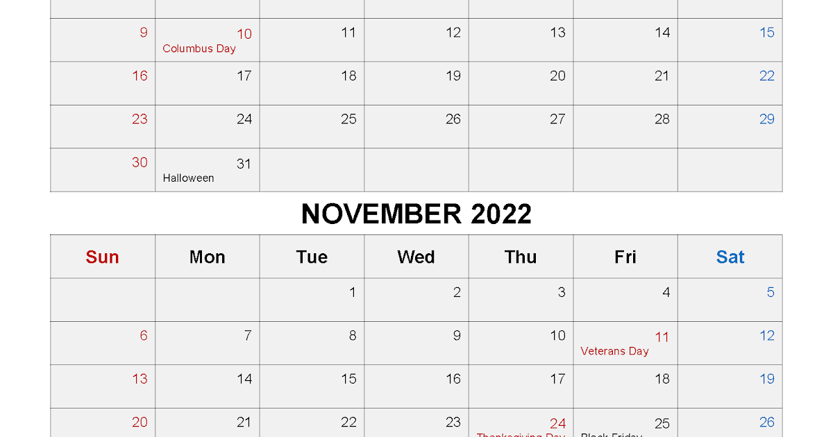 Print Ready Calendar Template October 2022 July 2022 Calendar