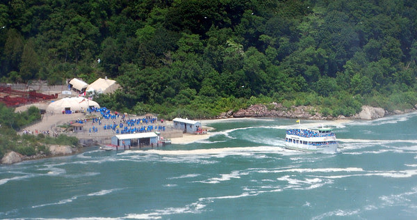 Docking area for the Canadian Maid of the Mist