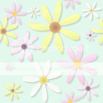 Flower repeating tile blog background graphic spring summer free