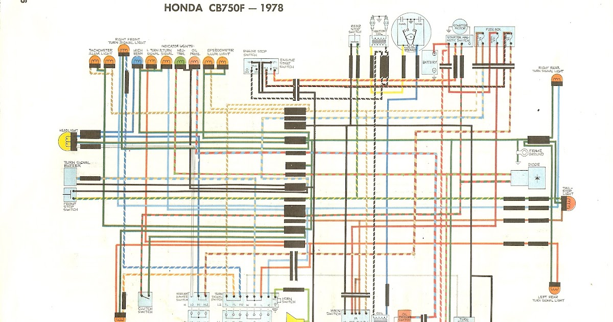 Cb750f Shop Manual Wiring Diagram - Wiring Diagram