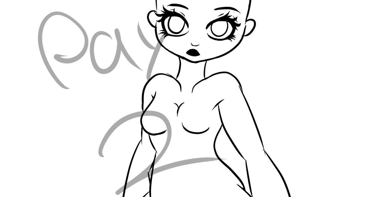 Featured image of post Anime Slim Thick Body Drawing Base One of the most important thing to keep in mind when drawing the full figure is the proportions or the relation of one drawing both views at once is a good exercise