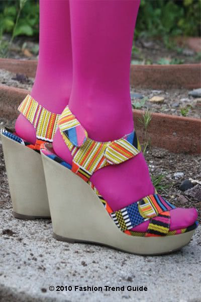 Cynthia Vincent for Target printed wedges