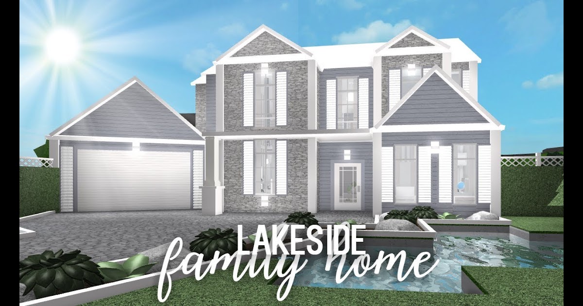 bloxburg cozy lakeside 105k 170k