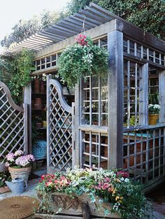 Cool garden shed