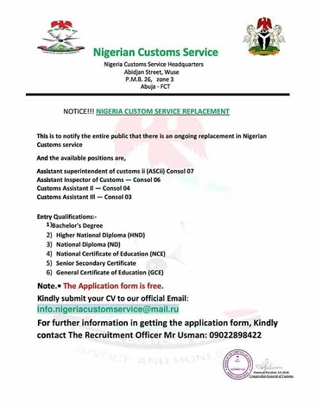 application letter for company work in nigeria
