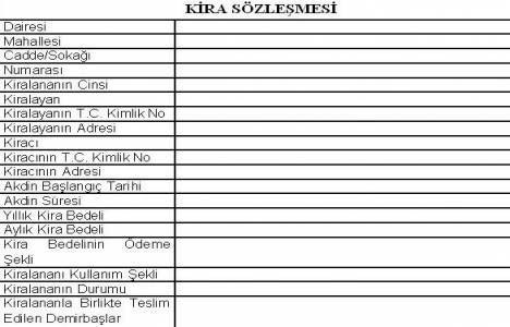 Arac Kapora Sozlesmesi Ornegi Kira Sozlesmesi Ornegi 2013