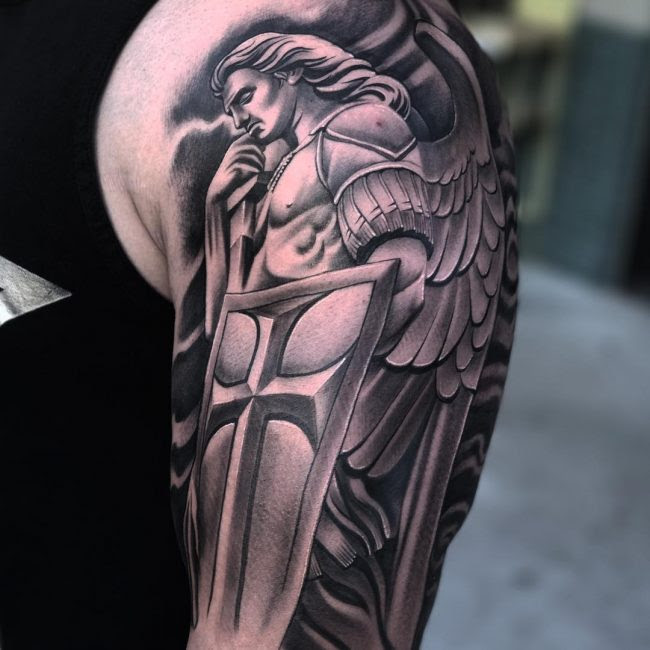 [Download 34+] Guardian Angel Archangel Michael Tattoo Designs