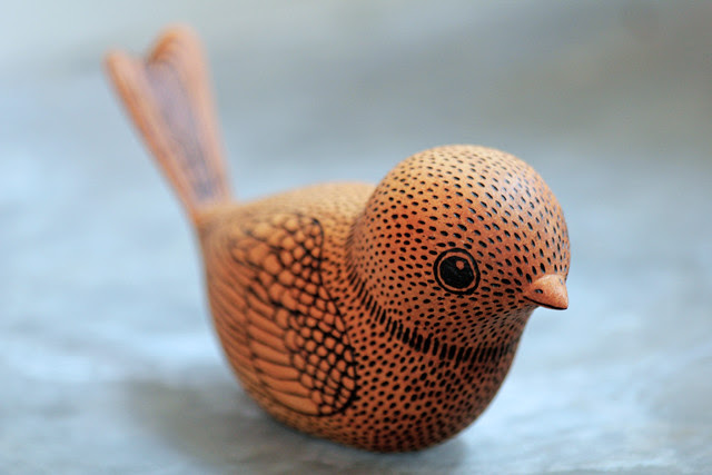 Hand Carved Bird