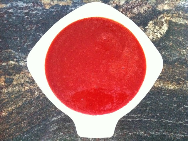 Pureed Strawberry Sauce
