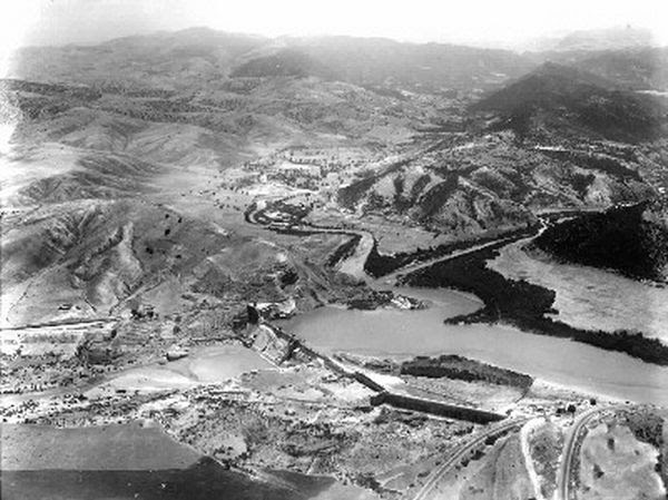 Aérienne-barrage-oued-Fergoug-confluent-oued-El-Hammam,