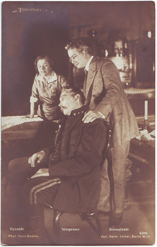 6316 EYSOLDT, Gertrud & WEGENER, Paul & BIENSFELDT, Paul (Totentanz)_Leiser; 6316. Photo Hans Boehm