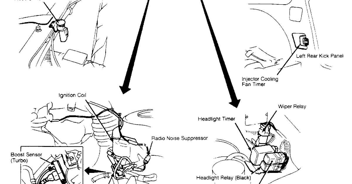 1990 Nissan 300Zx Wiring Diagram - 1990 Nissan 300ZX 2 Seater GLL and 2