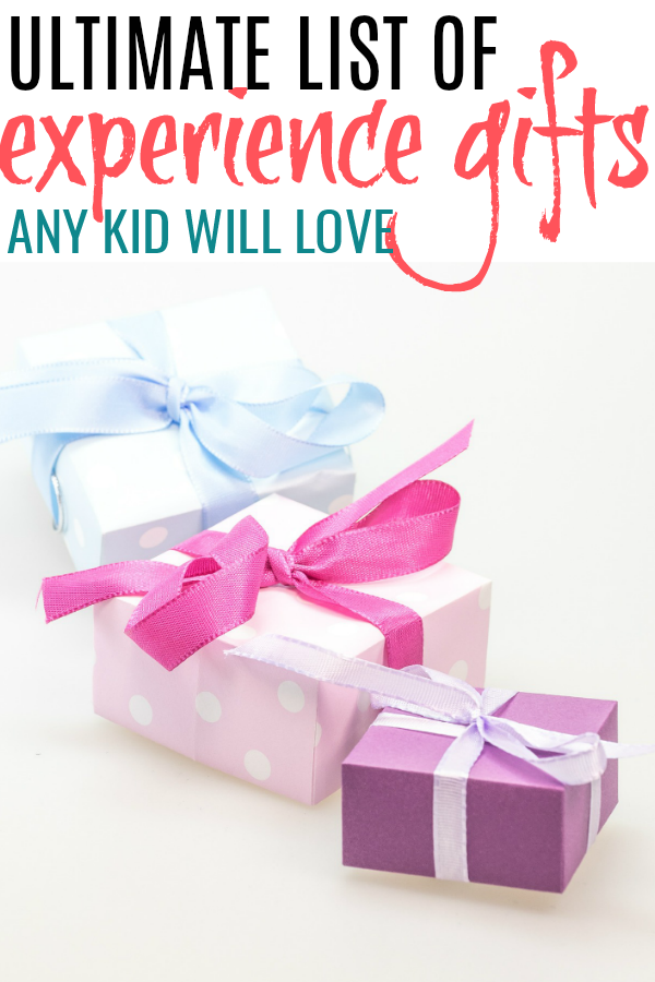 Experience Gifts for Kids That They Will Love by From This Kitchen Table