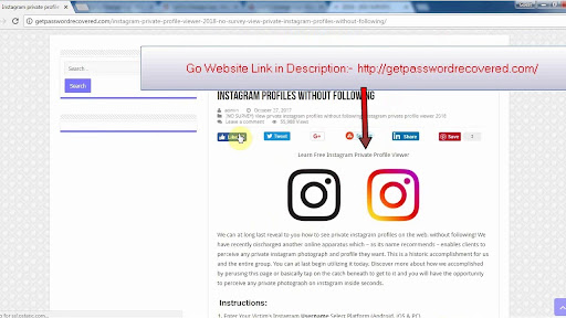 View Private Account Instagram Online Without Human Verification