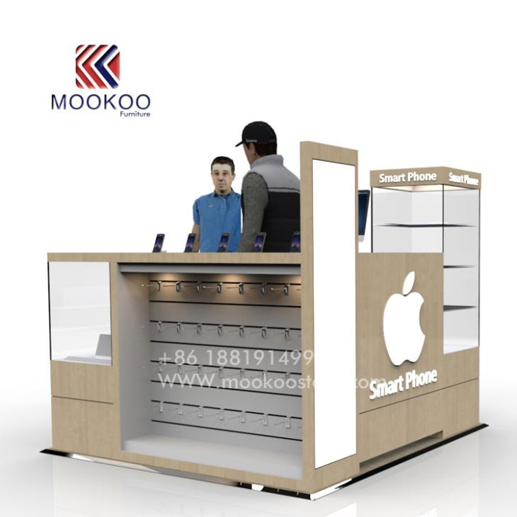 Mobile Shop Counter Design Photo
