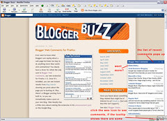 Firefox Extension for Blogger Web Comments (1/4)