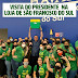 Bolsonaro visita loja Havan e funcionários fazem a festa, (Veja o Vídeo)