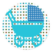 Baby Carriage Gifts sticker