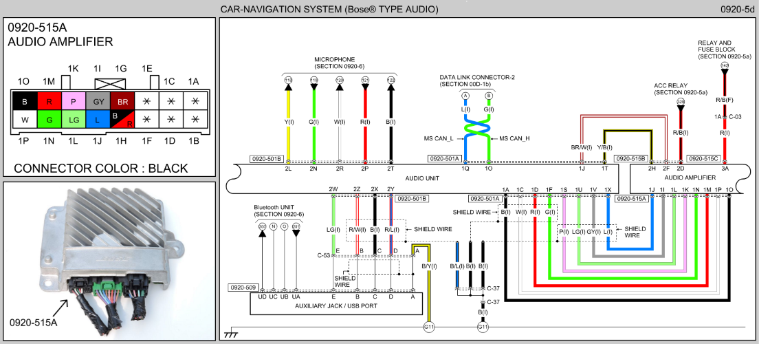 Factory Amp Wiring Bose Car Amplifier Wiring Diagram - Circuit Diagram