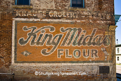 King Midas Flour Sign, Dane County, Wisconsin