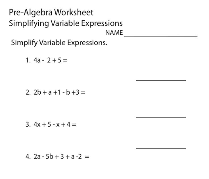 Printable 8Th Grade Algebra Worksheets / Eighth Grade Equations Worksheet